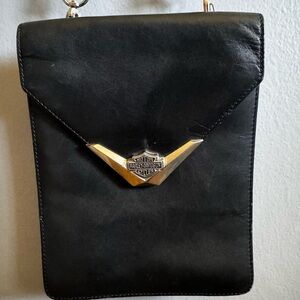 Leather Harley Davidson Convertible Cross Body Purse/Shoulder Bag Wallet